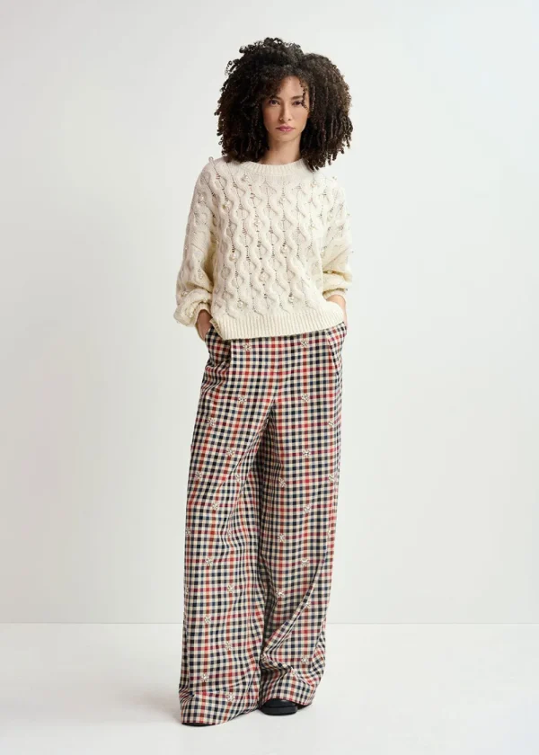 Essentiel Antwerp Halpes Cable Knit Sweater | Knitwear