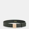 Essentiel Antwerp Halways Belt - Dark Green | Belts