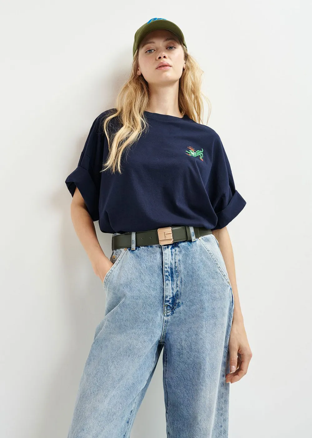 halways_belt__dark_green_2.webp Essentiel Antwerp Halways Belt - Dark Green | Belts