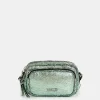 Essentiel Antwerp Hamen Metallic Shoulder Bag - Green | Bags