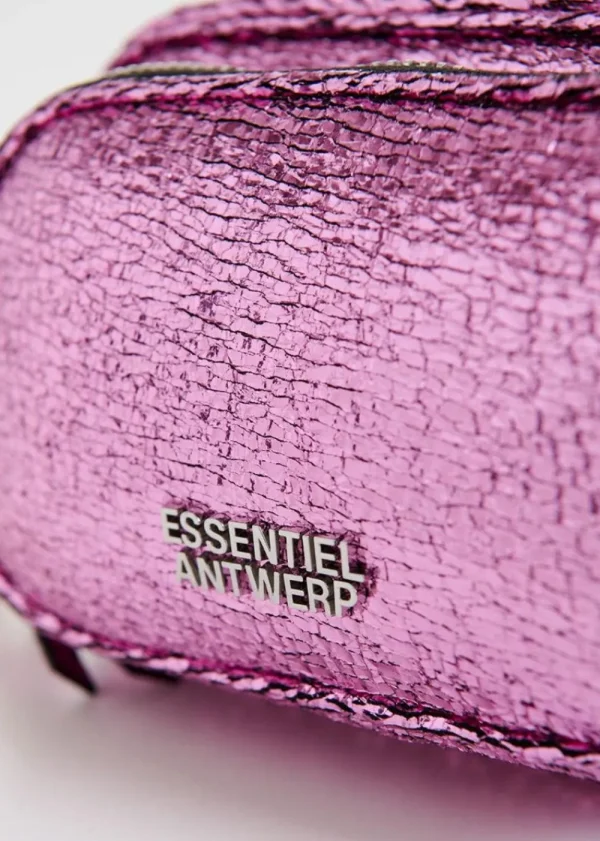 Essentiel Antwerp Hamen Metallic Shoulder Bag - Pink | Bags