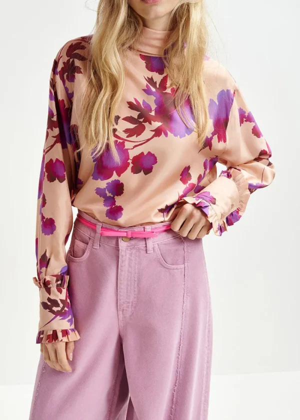 Essentiel Antwerp Hamerica Belt - Bright Pink | Belts