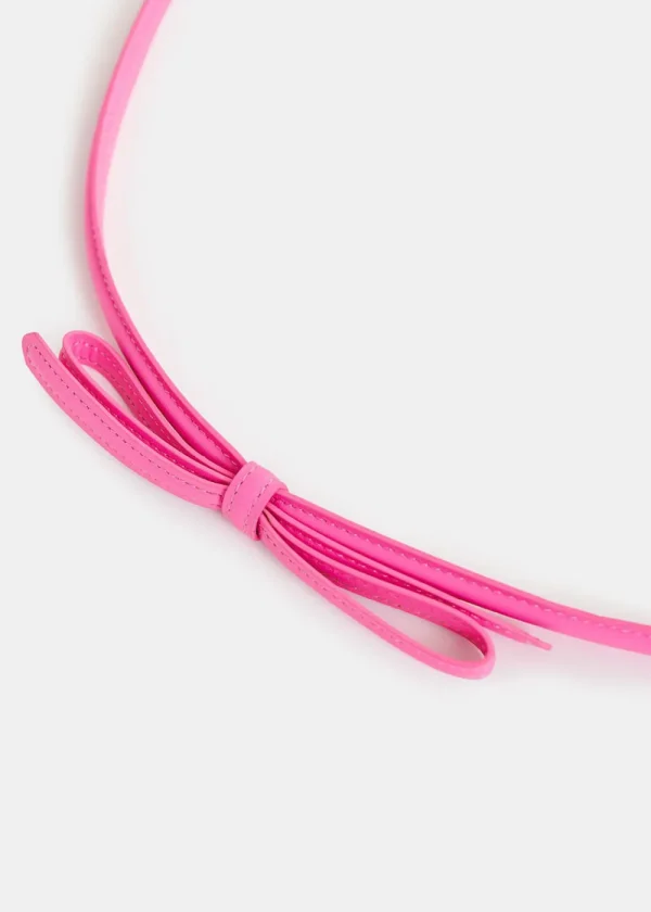 Essentiel Antwerp Hamerica Belt - Bright Pink | Belts