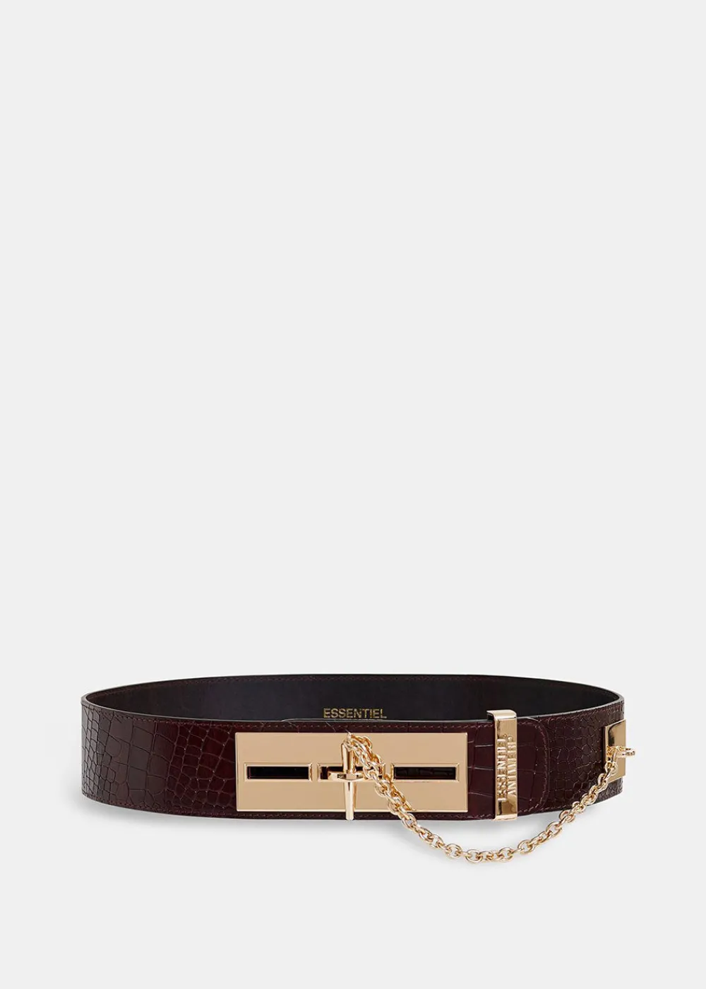 havannah_belt__dark_brown_0.webp Essentiel Antwerp Havannah Belt - Dark Brown | Belts