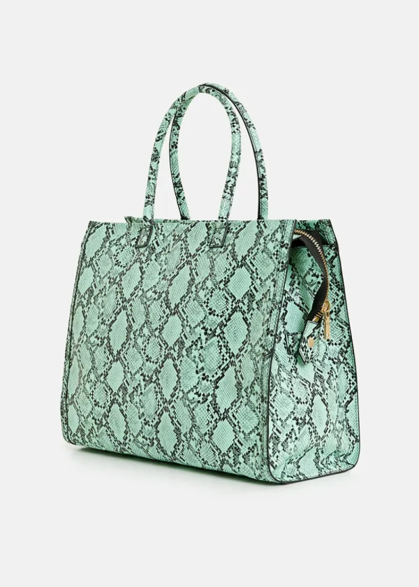 Essentiel Antwerp Hegan Snake Print Shopper Bag | Bags