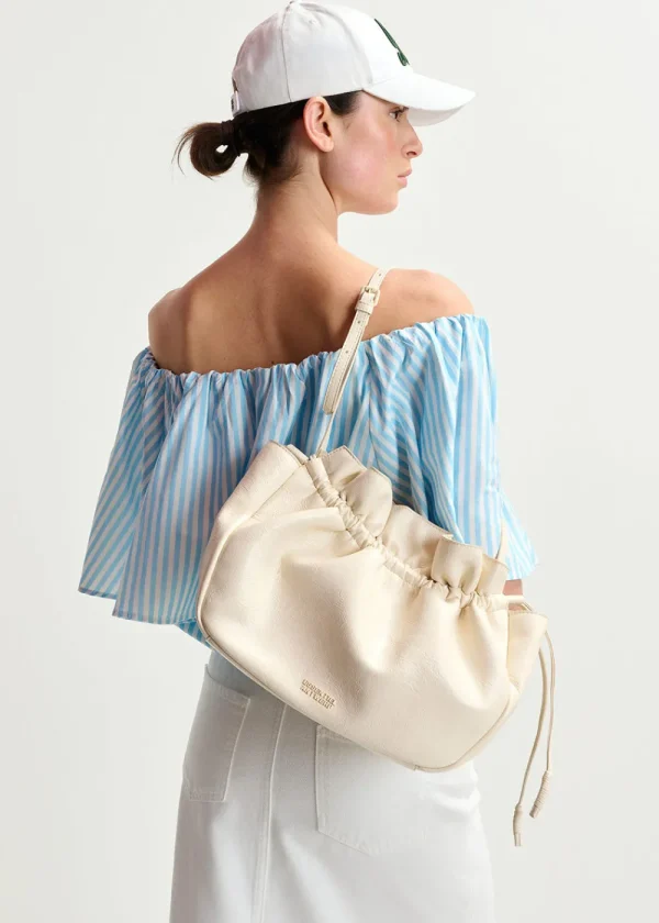 Essentiel Antwerp Hevy Shoulder Bag - Off White | Bags