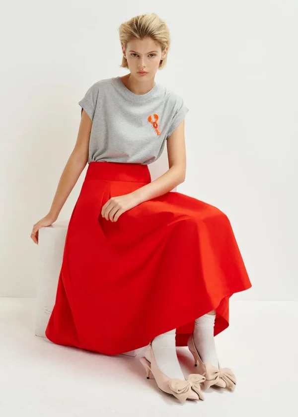 Essentiel Antwerp Hobster T-Shirt - Grey | Tops