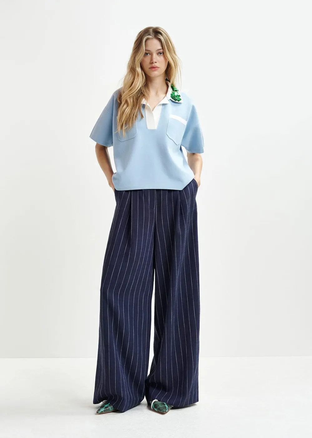 hoiseau_polo_top_2.webp Essentiel Antwerp Hoiseau Polo Top | Tops