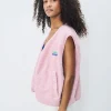 American Vintage Hoktown Gilet - Sugared Almond | Coats & Jackets