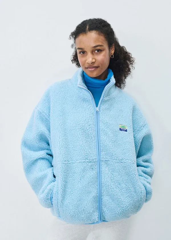 American Vintage Hoktown Jacket - Polar Blue | Coats & Jackets