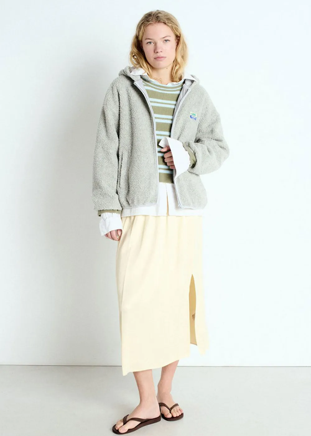 hoktown_jacket__polar_mel_2.webp American Vintage Hoktown Jacket - Polar Melange | Coats & Jackets