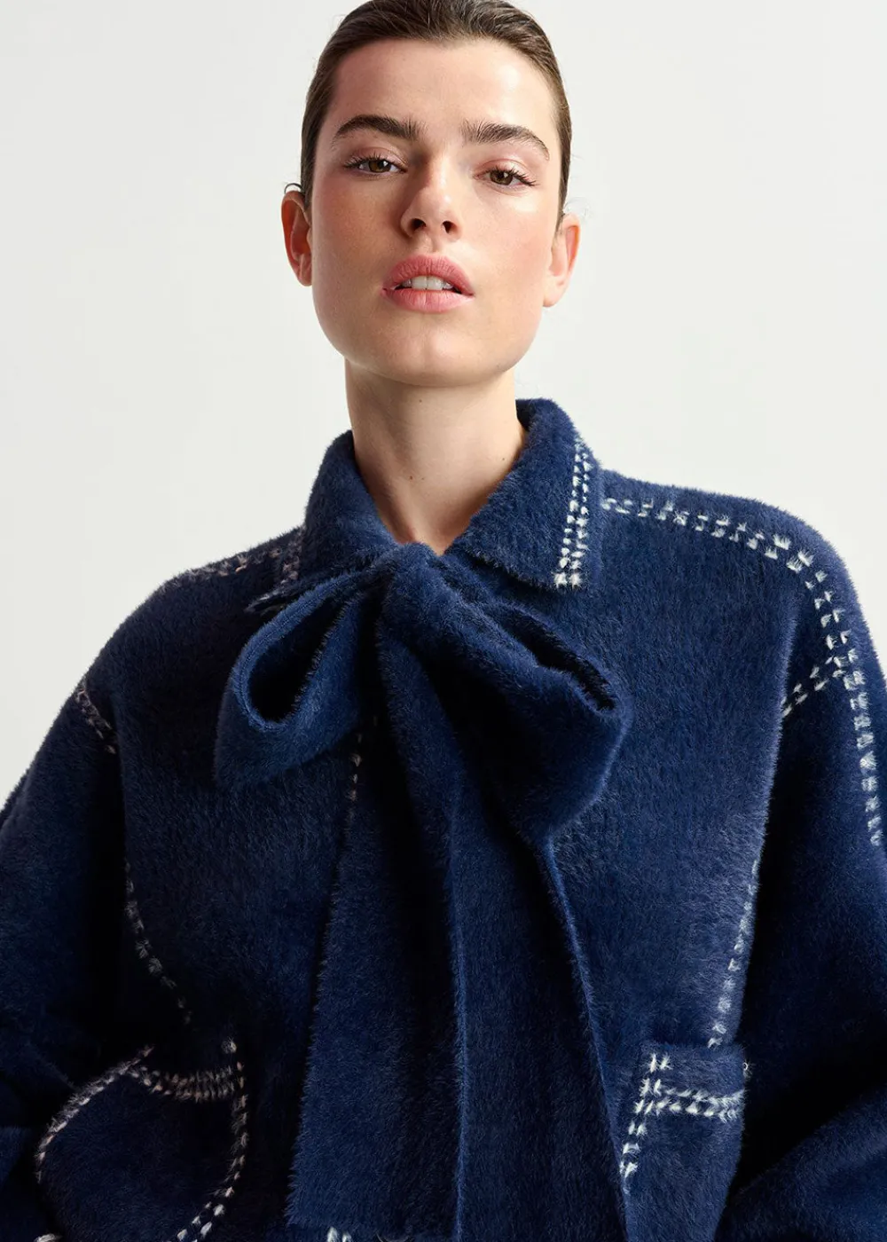 hoops_stitch_knit__dark_b_2.webp Essentiel Antwerp Hoops Stitch Knit - Dark Blue | Knitwear