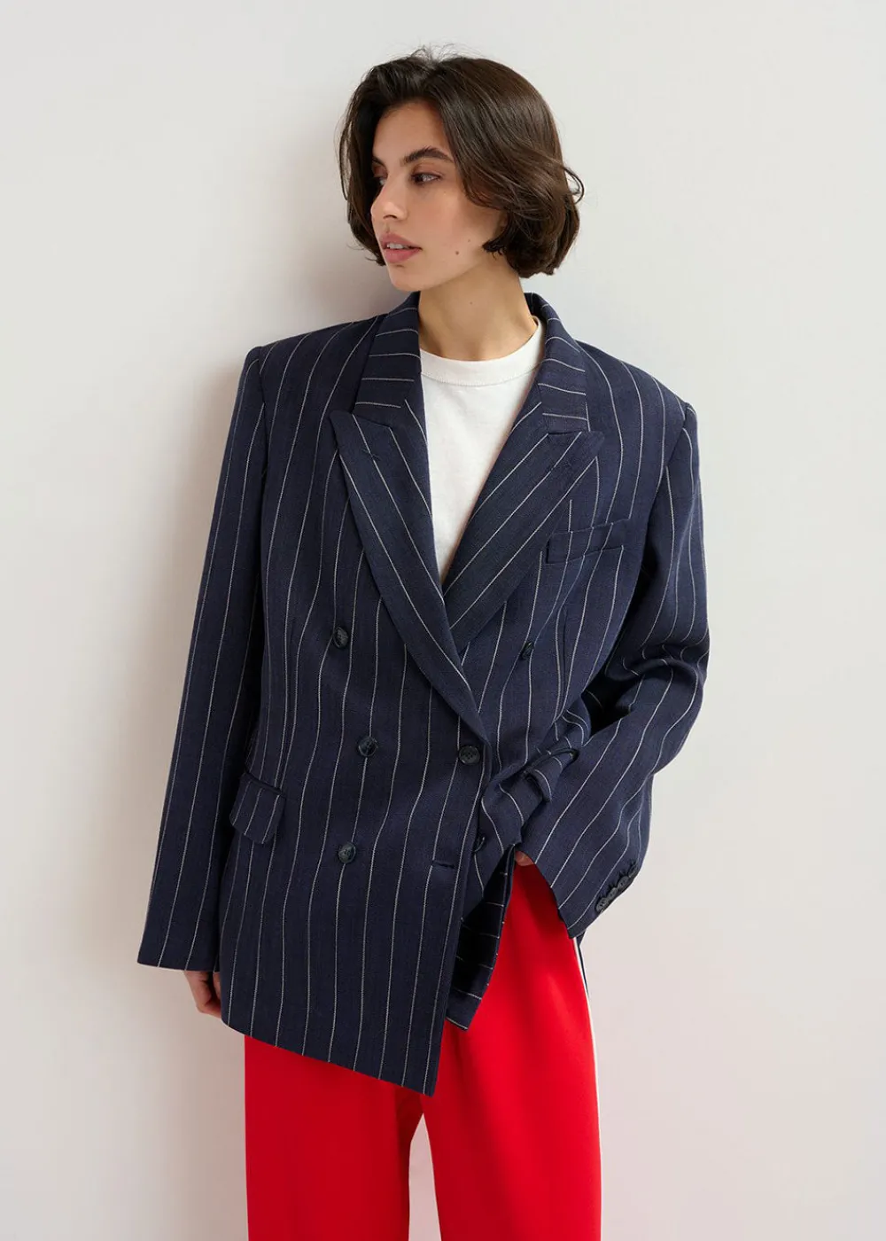 hop_doublebreasted_blazer_0.webp Essentiel Antwerp Hop Double-Breasted Blazer | Blazers