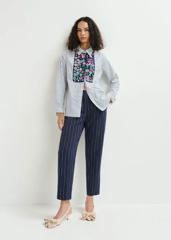 Essentiel Antwerp Host Pinstripe Pants | Trousers
