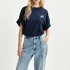 Essentiel Antwerp Hungle Navy T-Shirt | Tops