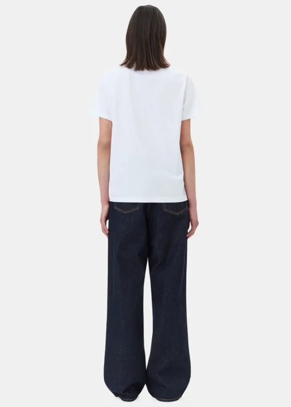 GANNI Jersey Leopard Relaxed T-shirt | Tops