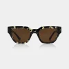 A. Kjaerbede Kaws Sunglasses - Black Yellow Tortoise | Glasses