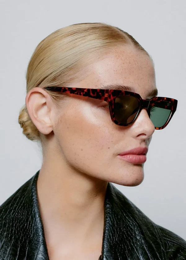 A. Kjaerbede Kaws Sunglasses - Demi Tortoise | Glasses
