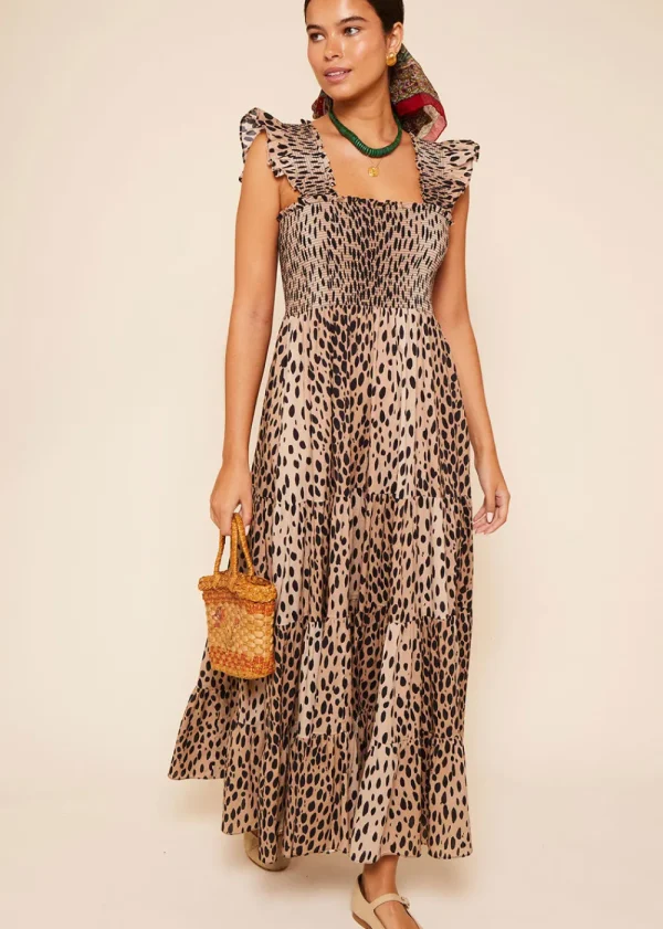 Rixo Kendall Dress - Antelope Spot Black | Dresses