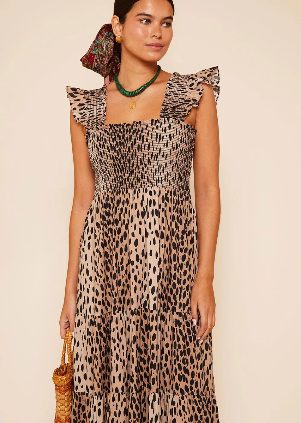 kendall_dress__antelope_s_4.webp Rixo Kendall Dress - Antelope Spot Black | Dresses