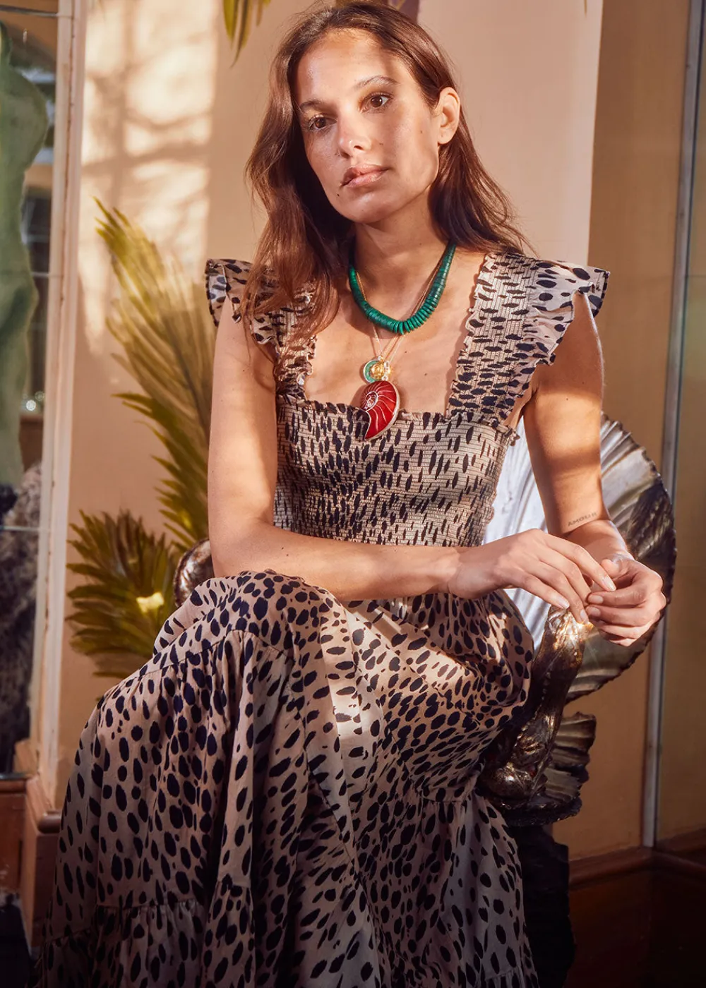 kendall_dress__antelope_s_7.webp Rixo Kendall Dress - Antelope Spot Black | Dresses