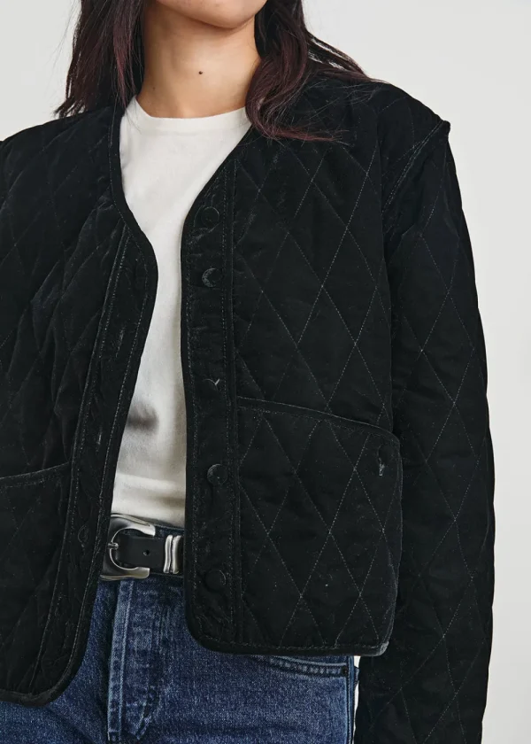 Rails Kiko Jacket - Black Velvet | Coats & Jackets