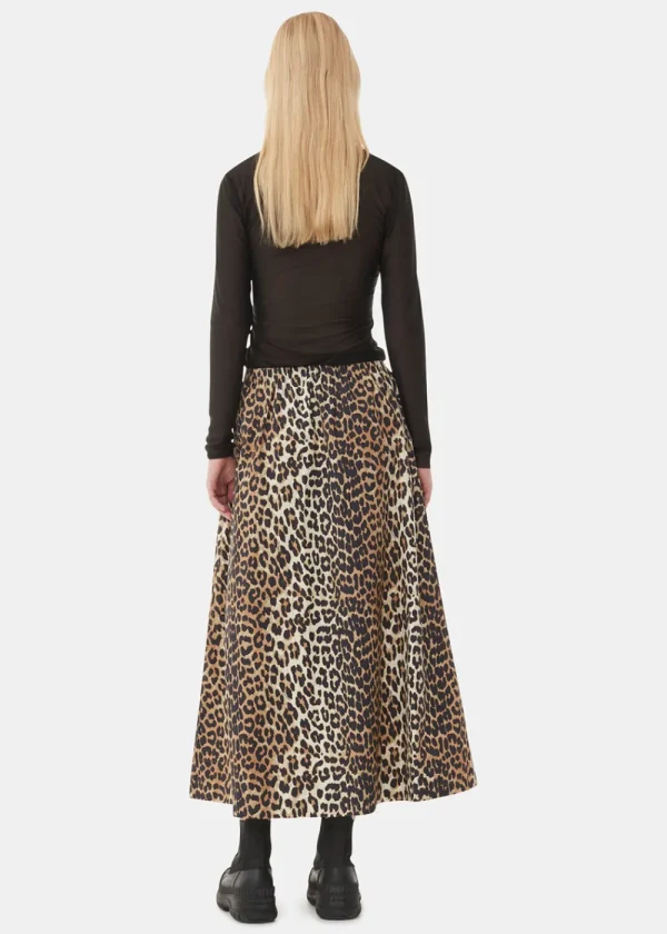 GANNI Leopard Maxi Skirt | Skirts