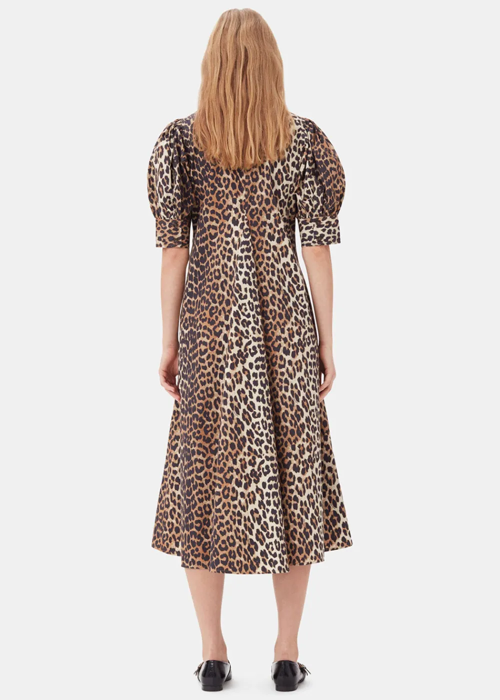 leopard_vneck_maxi_dress_1.webp GANNI Leopard V-neck Maxi Dress | Dresses