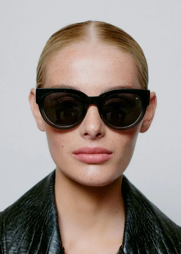 A. Kjaerbede Lilly Sunglasses - Black Grey | Glasses