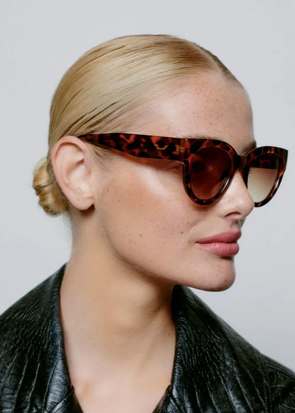 A. Kjaerbede Lilly Sunglasses - Havana | Glasses