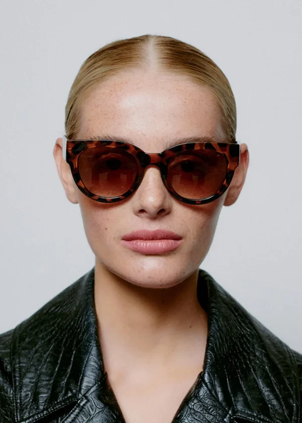 A. Kjaerbede Lilly Sunglasses - Havana | Glasses