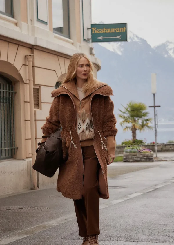 Varley Logan Sherpa Coat | Coats & Jackets