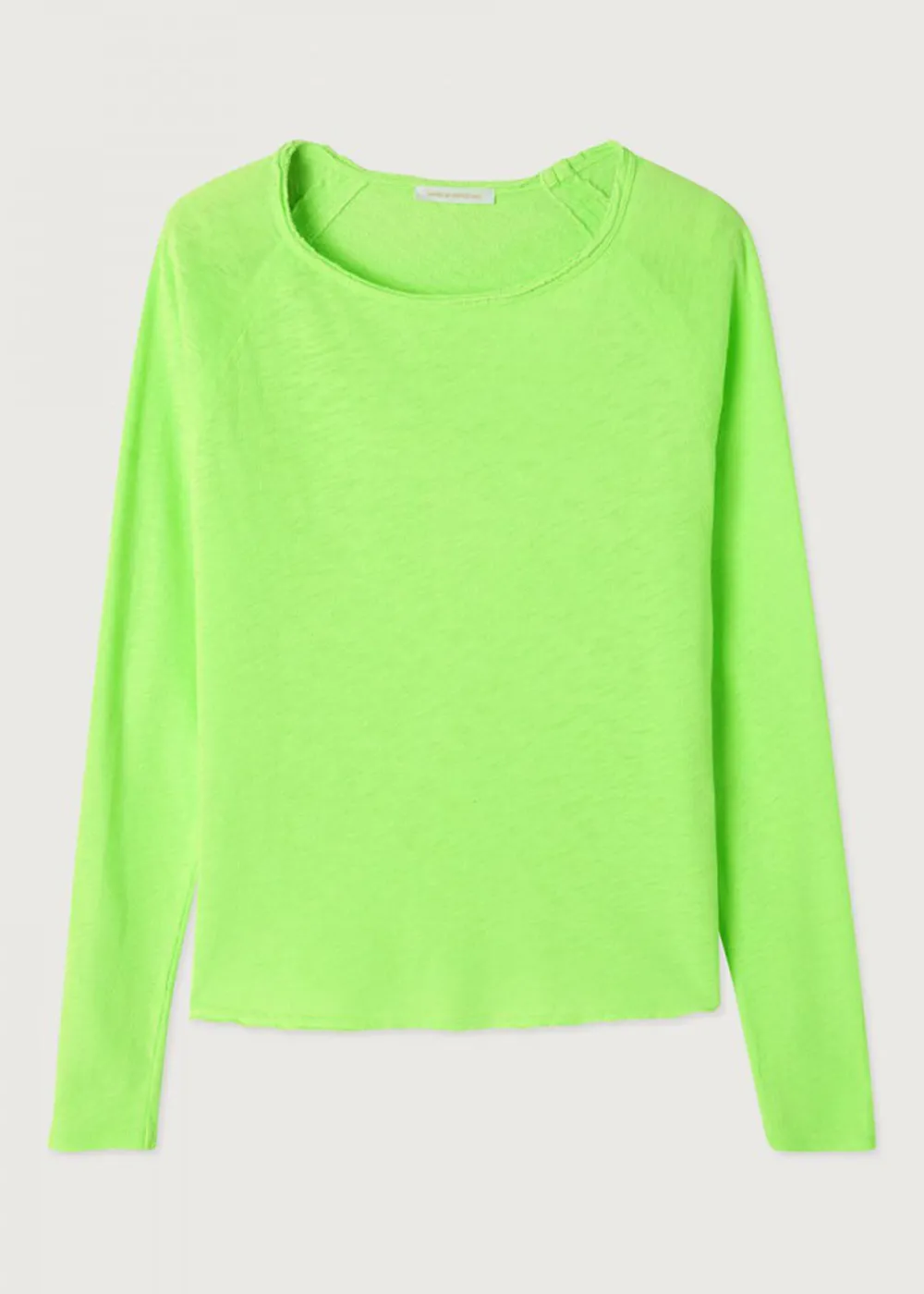 longsleeve_sonoma_boat_ne_4.webp American Vintage Long-Sleeve Sonoma Boat Neck T-Shirt - Fluo Apple | Tops