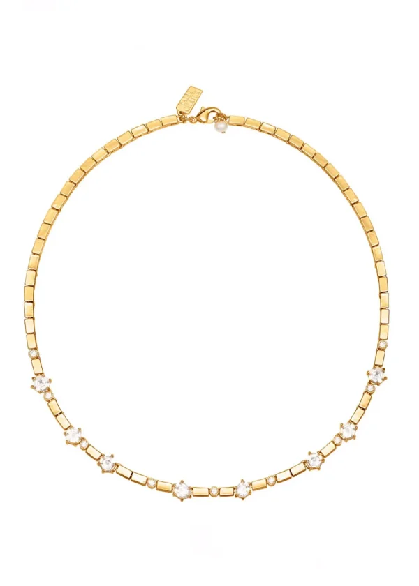 Talis Chains Los Angeles Choker - Cubic Zirconia | Necklaces