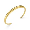 Orelia LUXE Domed Bangle - Gold | Bracelets