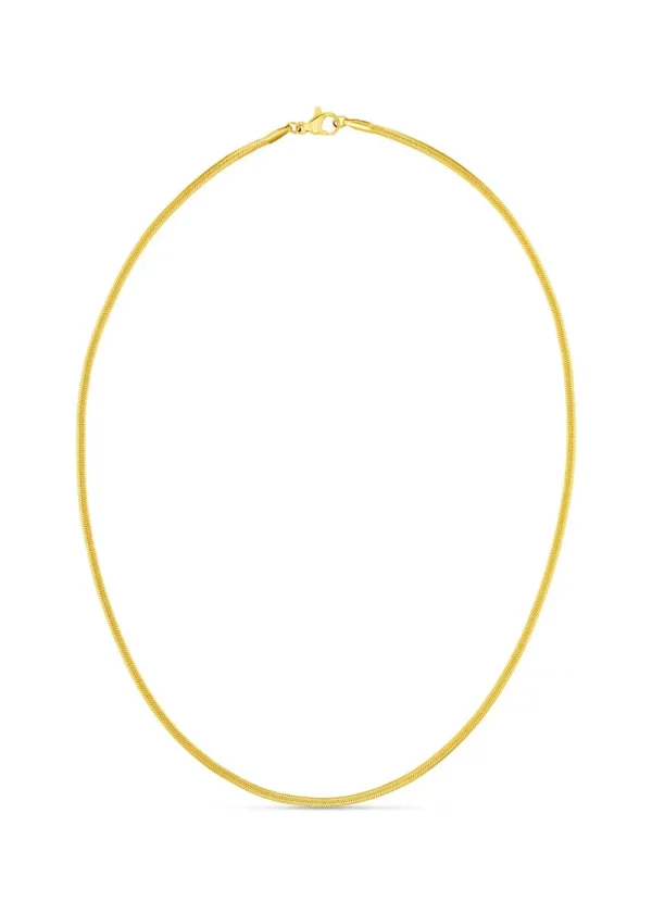 Orelia LUXE Flat Snake Chain Necklace | Necklaces