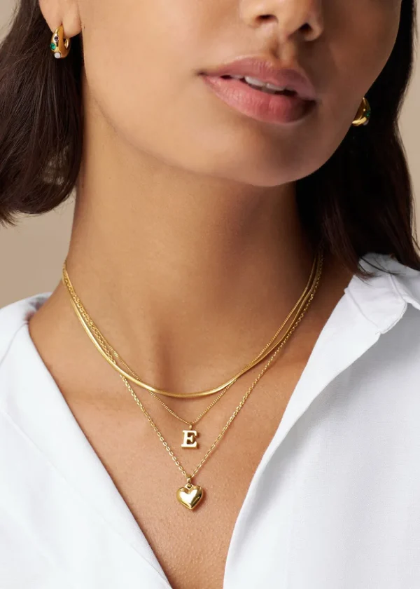 Orelia LUXE Flat Snake Chain Necklace | Necklaces