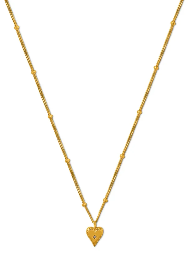 Orelia LUXE Heart Charm Necklace | Necklaces