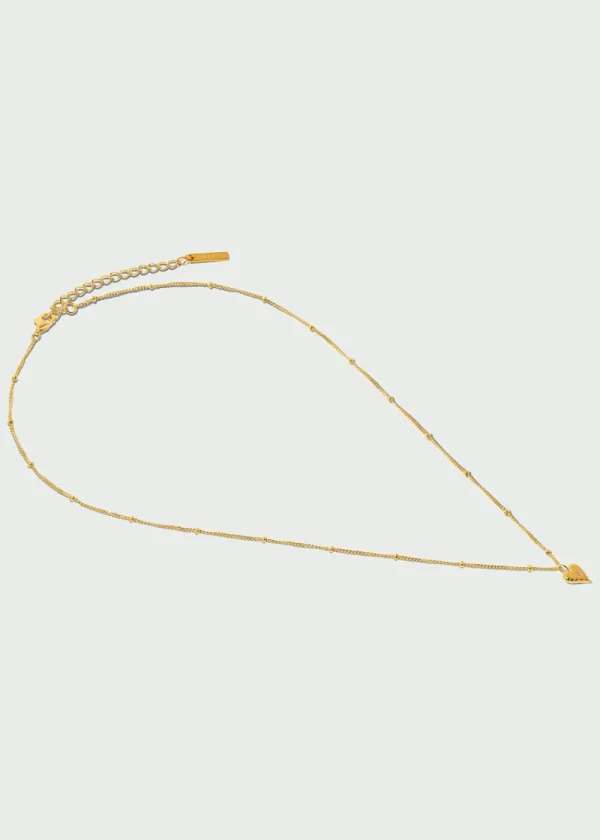 Orelia LUXE Heart Charm Necklace | Necklaces