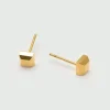 Orelia Luxe Mini Square Stud Earrings | Earrings