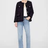Anine Bing Lydia Tweed Jacket | Blazers