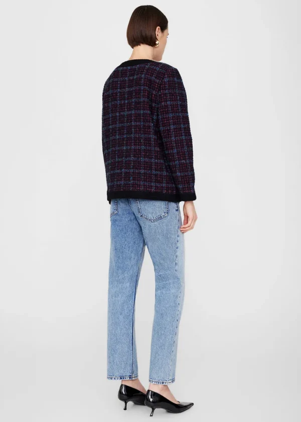 Anine Bing Lydia Tweed Jacket | Blazers