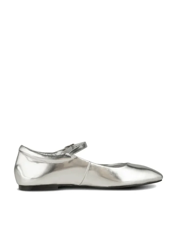 Shoe The Bear Maya Metallic Ballerina | Shoes