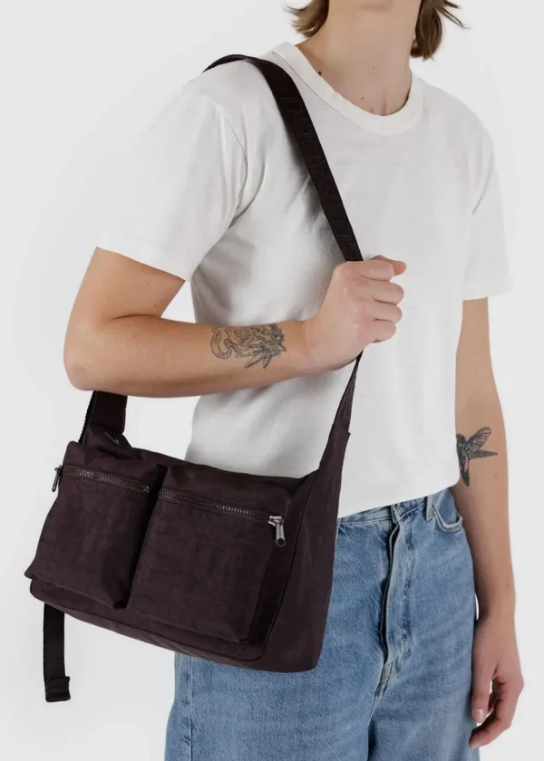BAGGU Medium Cargo Crossbody - Chocolate Plum | Bags