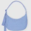 BAGGU Medium Nylon Crescent Bag - French Blue | Bags