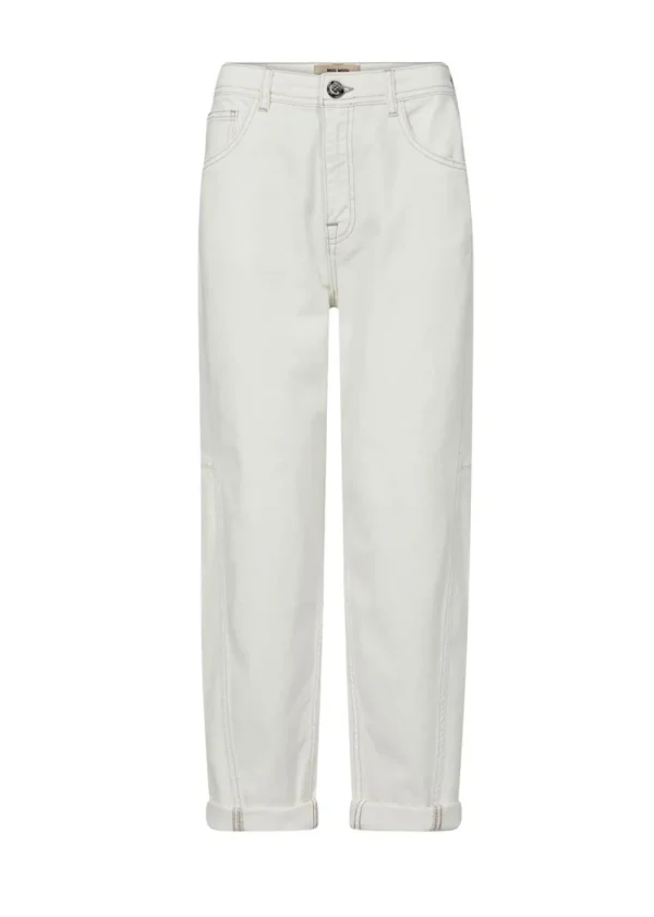MOS MOSH MMAymen Melo Pant - White | Jeans