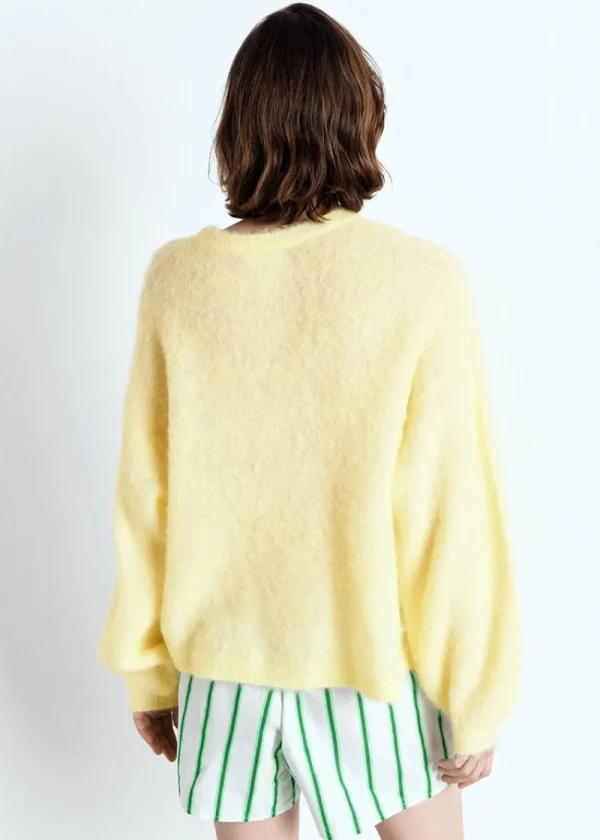 American Vintage Nenybay Jumper - Lemon Curd | Knitwear