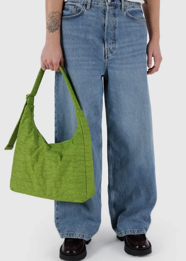 BAGGU Nylon Shoulder Bag - Green Juice | Bags