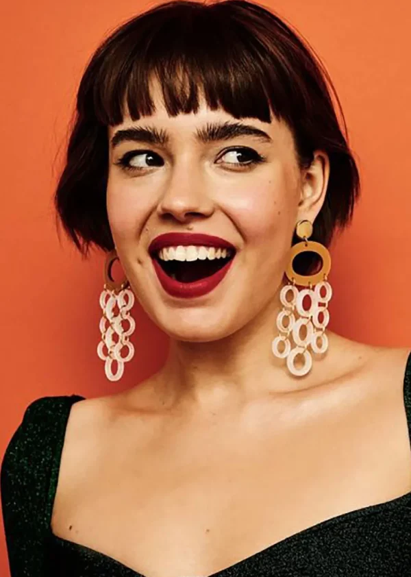 Toolally Oh What a Night Earrings - Gold & Mother of Pearl | Earrings