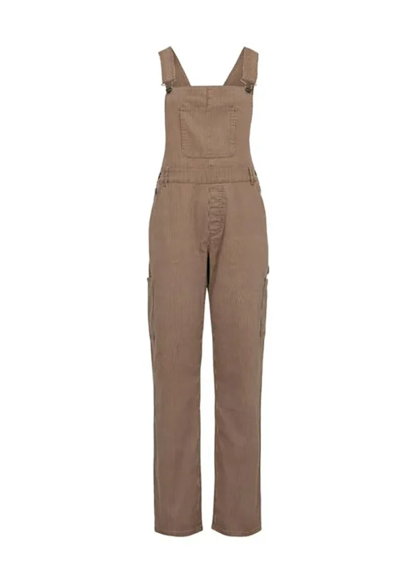 Sofie Schnoor Overalls Brown Thin Stripe | Jumpsuits
